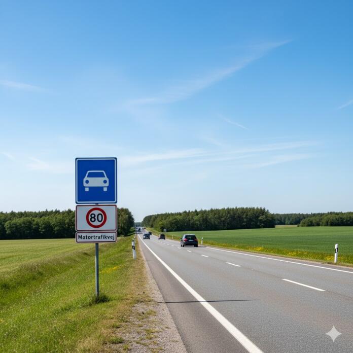 motortrafikvej-skiltning motortrafikvej